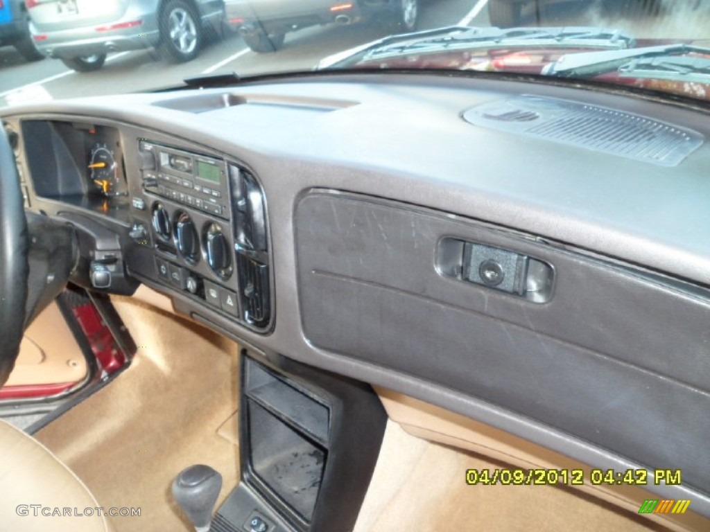 1993 900 S Convertible - Ruby Red Pearl Metallic / Beige photo #10