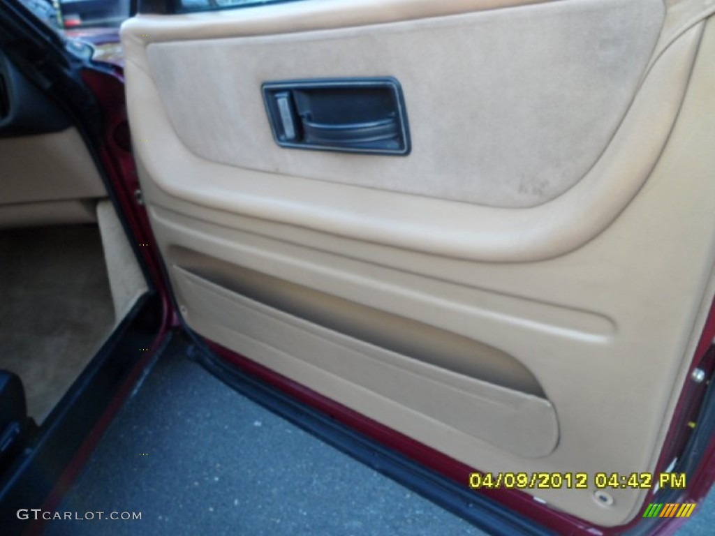 1993 900 S Convertible - Ruby Red Pearl Metallic / Beige photo #11