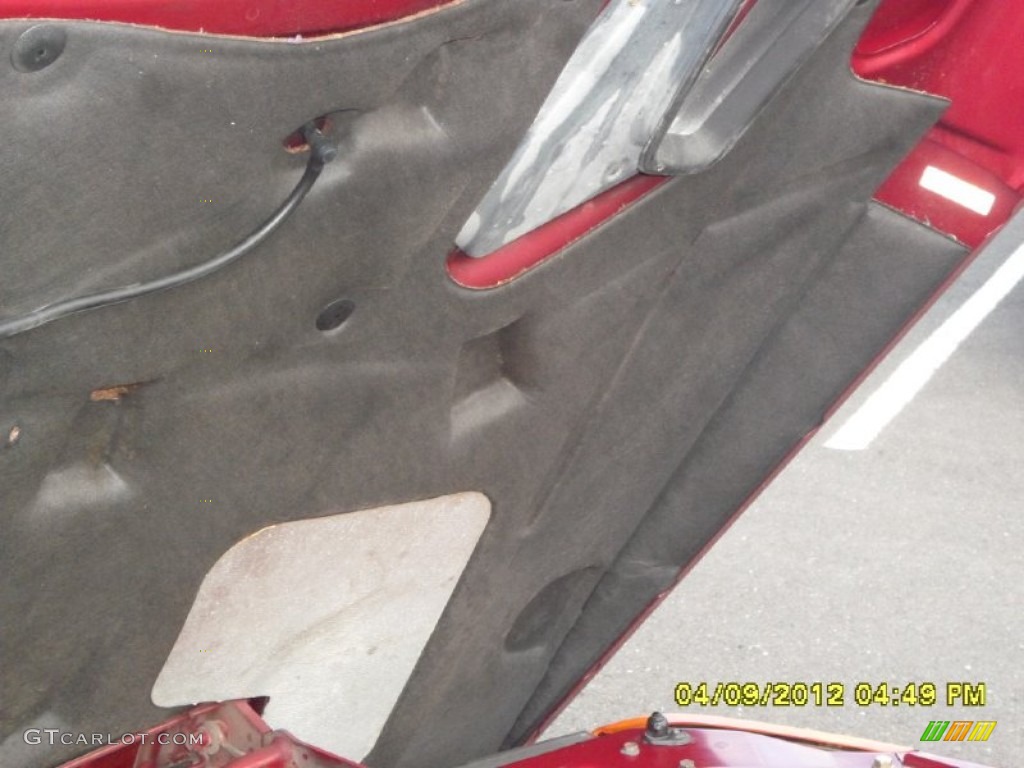 1993 900 S Convertible - Ruby Red Pearl Metallic / Beige photo #25