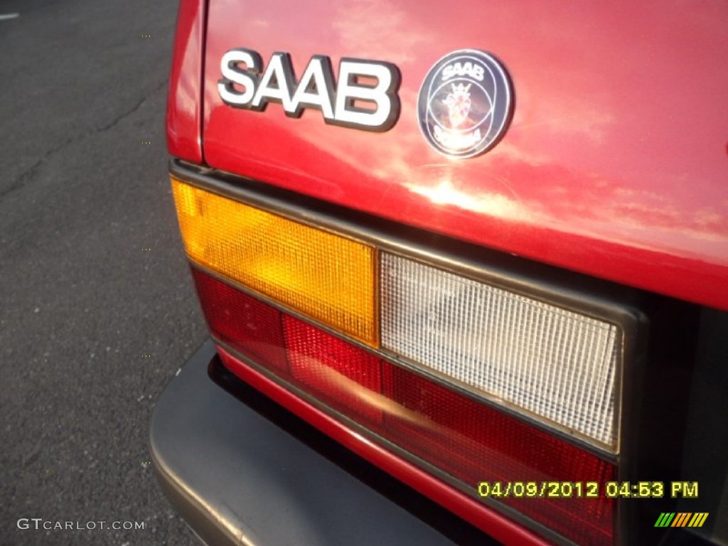 1993 900 S Convertible - Ruby Red Pearl Metallic / Beige photo #37
