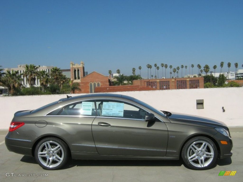 Olivine Gray Metallic 2012 Mercedes-Benz E 350 Coupe Exterior Photo #63602656