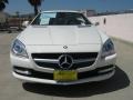 2012 Arctic White Mercedes-Benz SLK 250 Roadster  photo #2