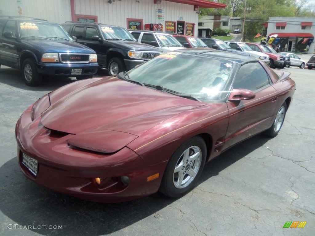 2001 Firebird Coupe - Maple Red Metallic / Ebony photo #3