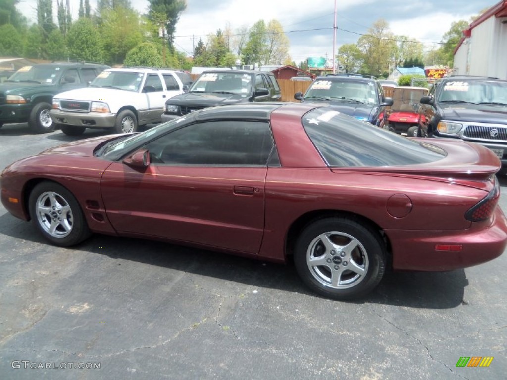 2001 Firebird Coupe - Maple Red Metallic / Ebony photo #5