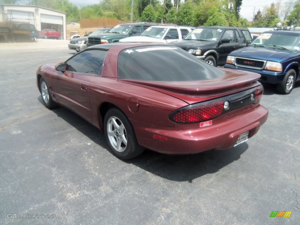 2001 Firebird Coupe - Maple Red Metallic / Ebony photo #6