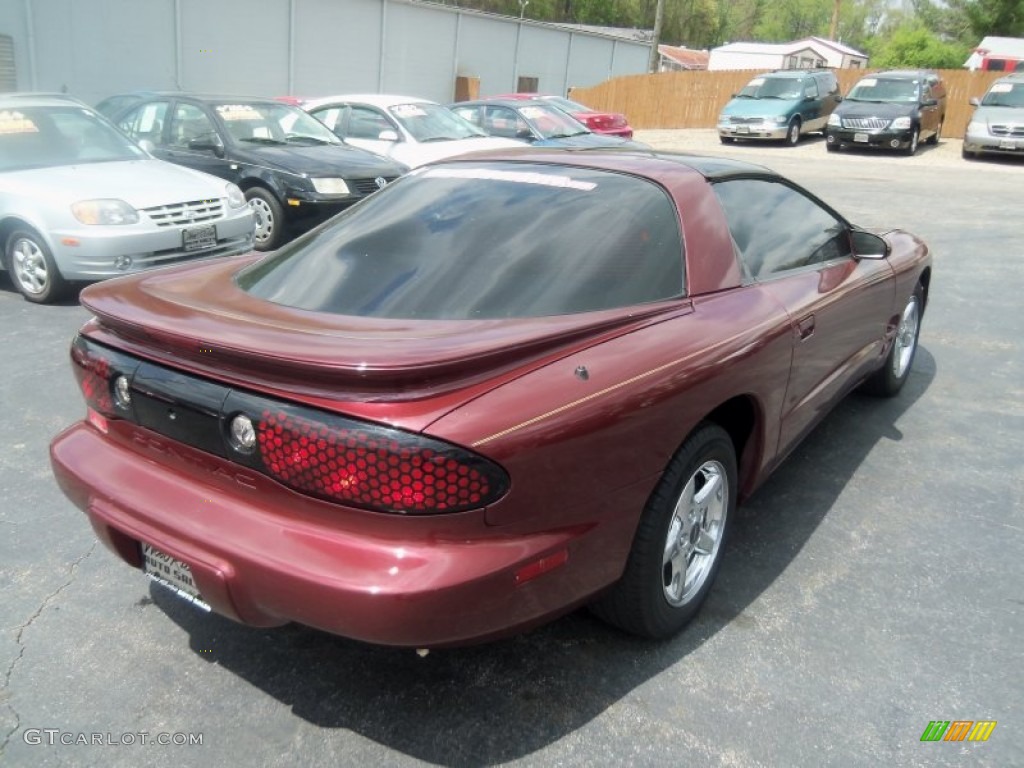 2001 Firebird Coupe - Maple Red Metallic / Ebony photo #8