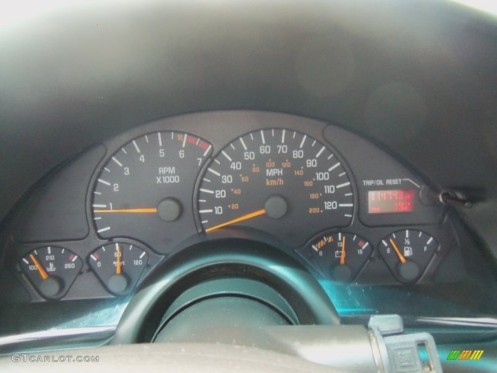 2001 Pontiac Firebird Coupe Gauges Photo #63603180