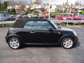 2011 Absolute Black Mini Cooper Convertible  photo #5