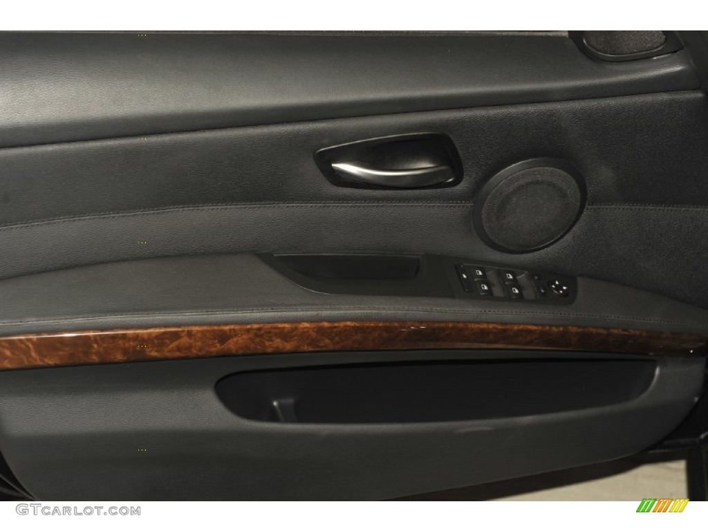 2009 3 Series 335i Sedan - Black Sapphire Metallic / Black photo #11