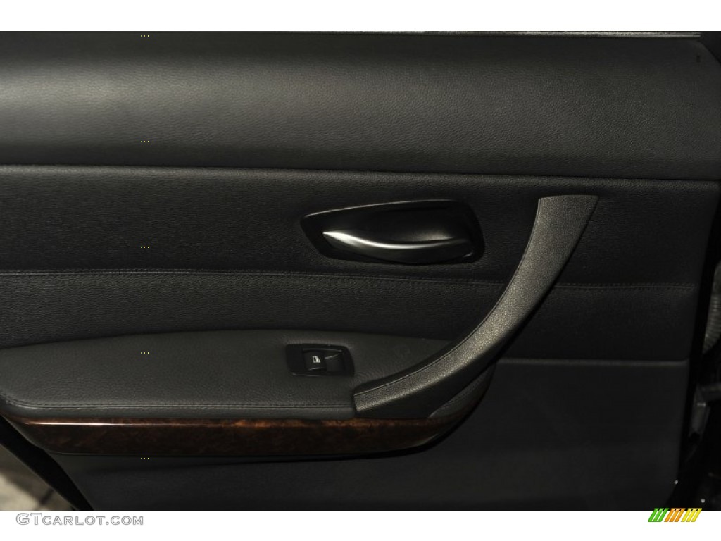 2009 3 Series 335i Sedan - Black Sapphire Metallic / Black photo #34