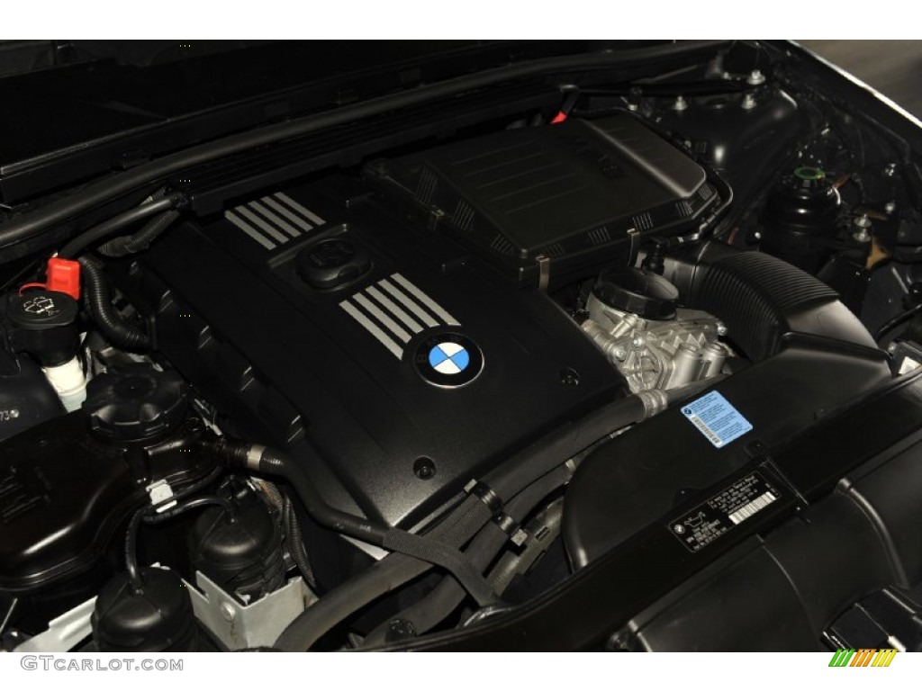 2009 3 Series 335i Sedan - Black Sapphire Metallic / Black photo #48