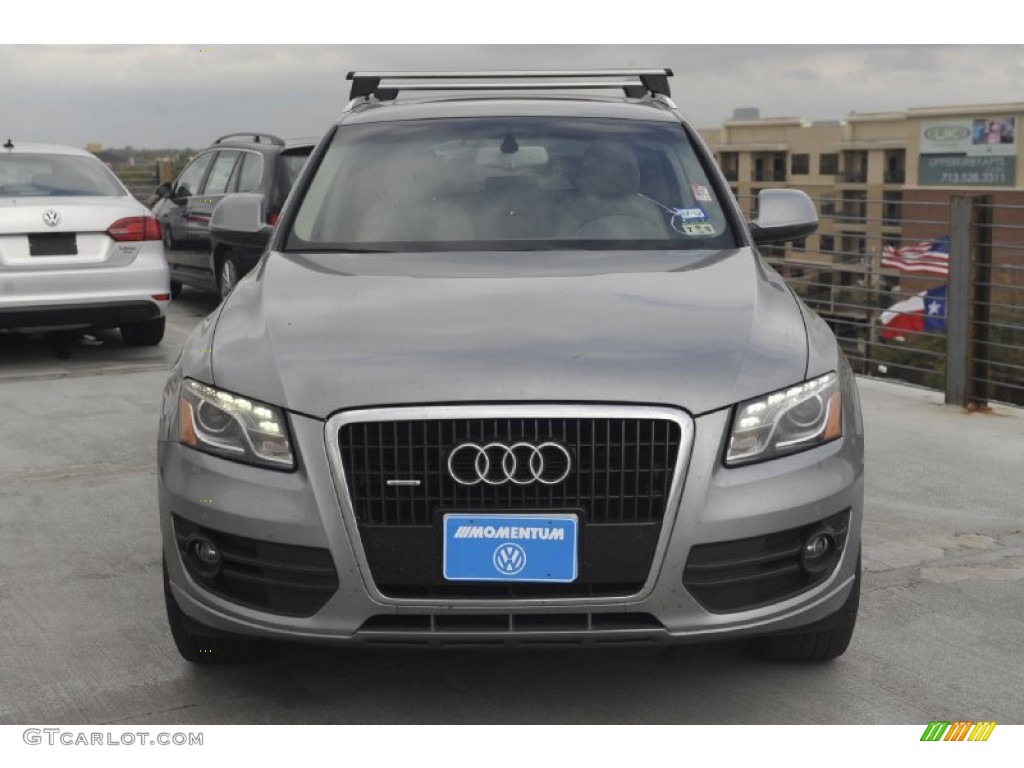 2009 Q5 3.2 Premium quattro - Quartz Gray Metallic / Cardamom Beige photo #2