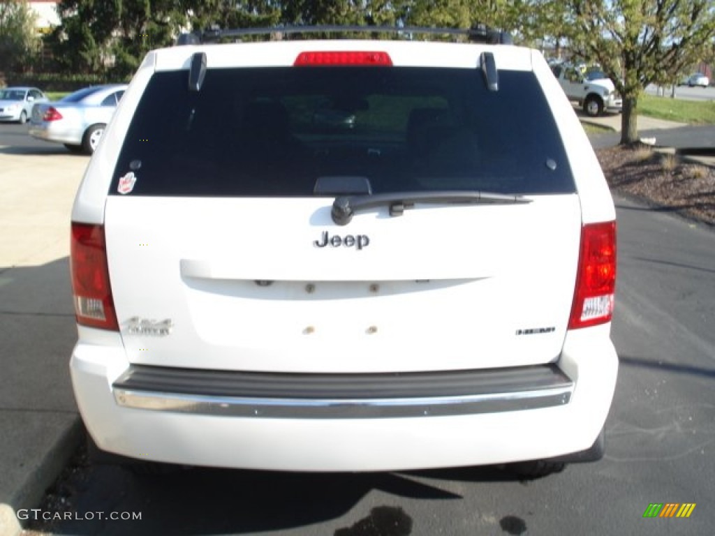 2008 Grand Cherokee Limited 4x4 - Stone White / Dark Khaki/Light Graystone photo #7