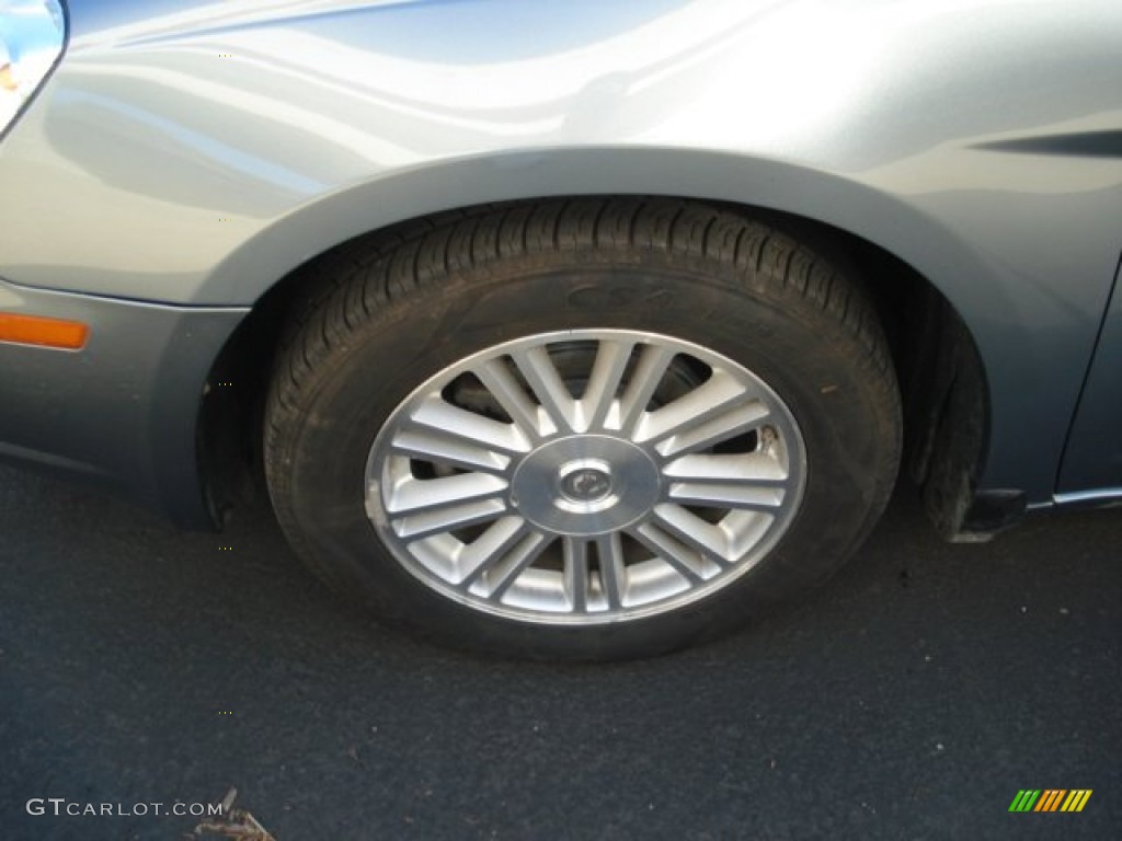 2009 Sebring Touring Sedan - Steel Silver Metallic / Dark Khaki/Light Graystone photo #11