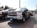 2009 Black Chevrolet Silverado 2500HD LS Crew Cab 4x4  photo #2