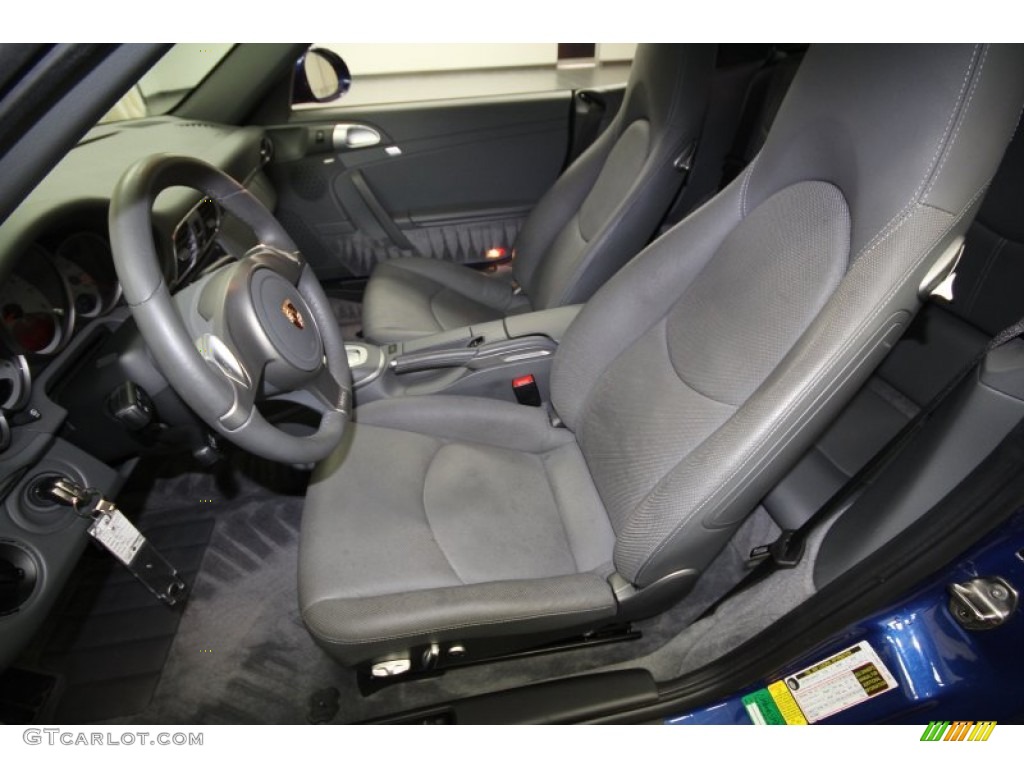 Stone Grey Interior 2009 Porsche 911 Carrera S Cabriolet Photo #63610813