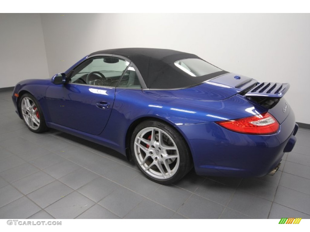 Aqua Blue Metallic 2009 Porsche 911 Carrera S Cabriolet Exterior Photo #63610829