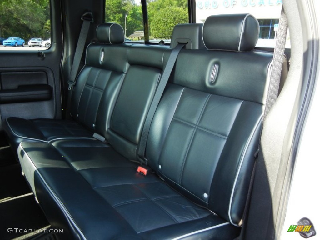 2007 Lincoln Mark LT SuperCrew 4x4 Rear Seat Photo #63611508