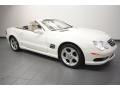 Alabaster White 2004 Mercedes-Benz SL 500 Roadster