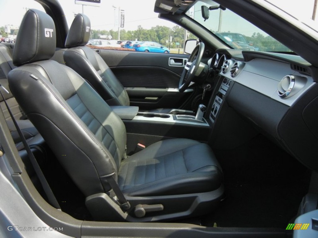 2006 Mustang GT Premium Convertible - Tungsten Grey Metallic / Dark Charcoal photo #20
