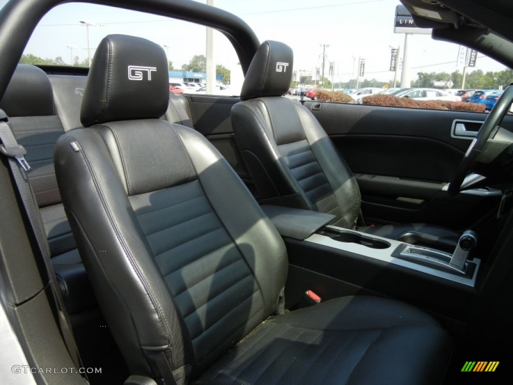 2006 Mustang GT Premium Convertible - Tungsten Grey Metallic / Dark Charcoal photo #21