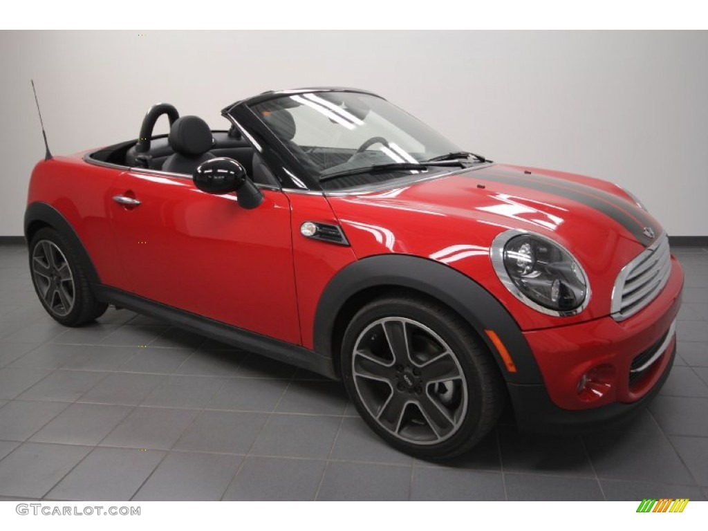 Chili Red 2012 Mini Cooper Roadster Exterior Photo #63611888