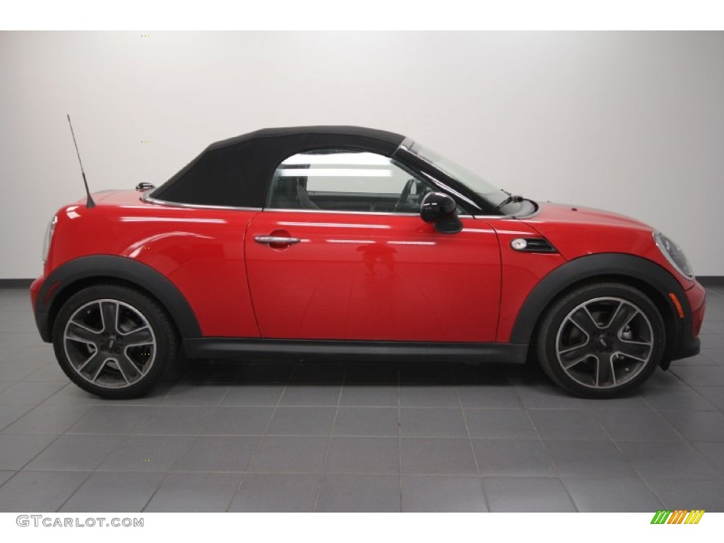 Chili Red 2012 Mini Cooper Roadster Exterior Photo #63611899