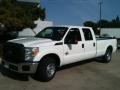 2012 Oxford White Ford F350 Super Duty XL Crew Cab  photo #1