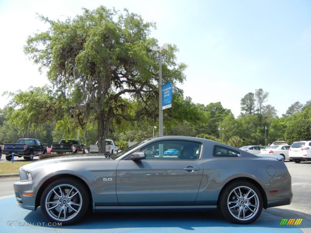 Sterling Gray Metallic 2013 Ford Mustang GT Premium Coupe Exterior Photo #63612197