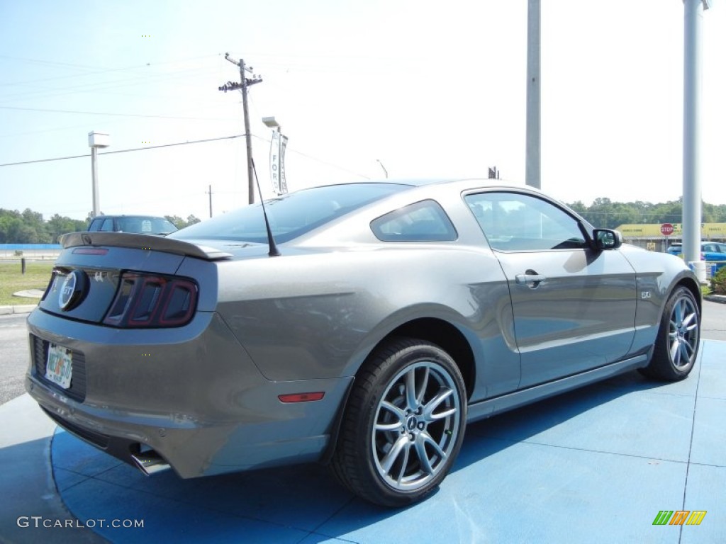 2013 Sterling Gray Metallic Ford Mustang Gt Premium Coupe 63595632