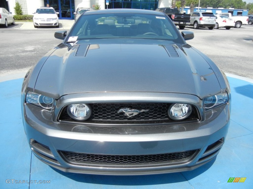 Sterling Gray Metallic 2013 Ford Mustang GT Premium Coupe Exterior Photo #63612226