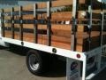 2012 Oxford White Ford F350 Super Duty XL Regular Cab Stake Truck  photo #4