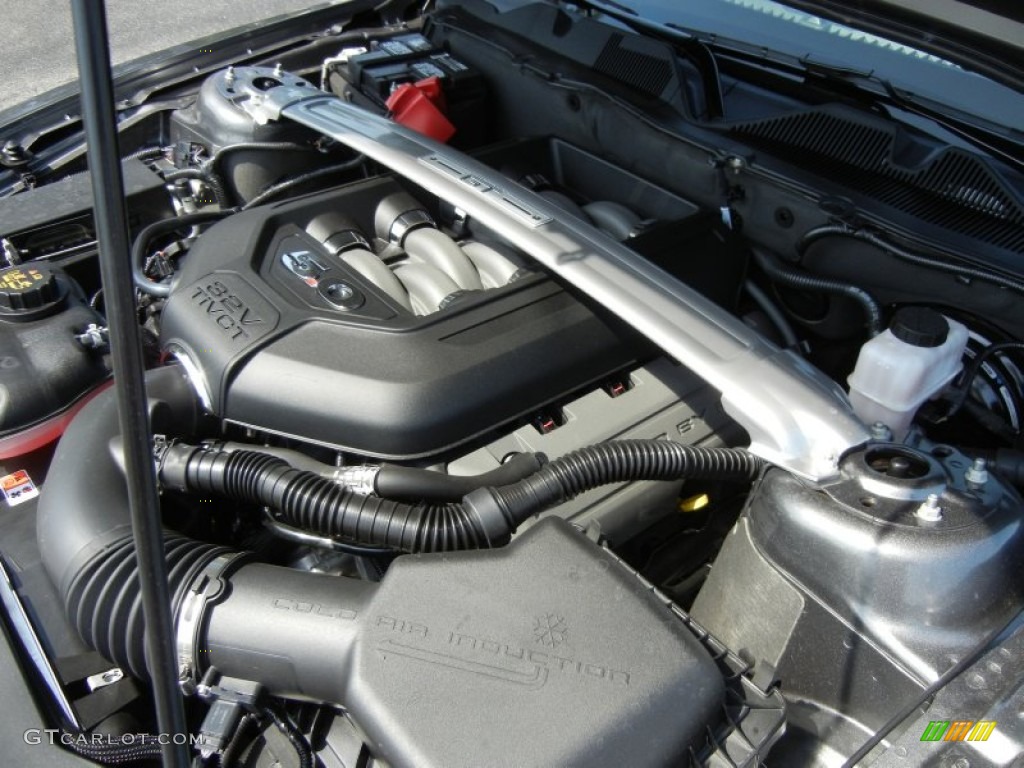 2013 Ford Mustang GT Premium Coupe 5.0 Liter DOHC 32-Valve Ti-VCT V8 Engine Photo #63612330