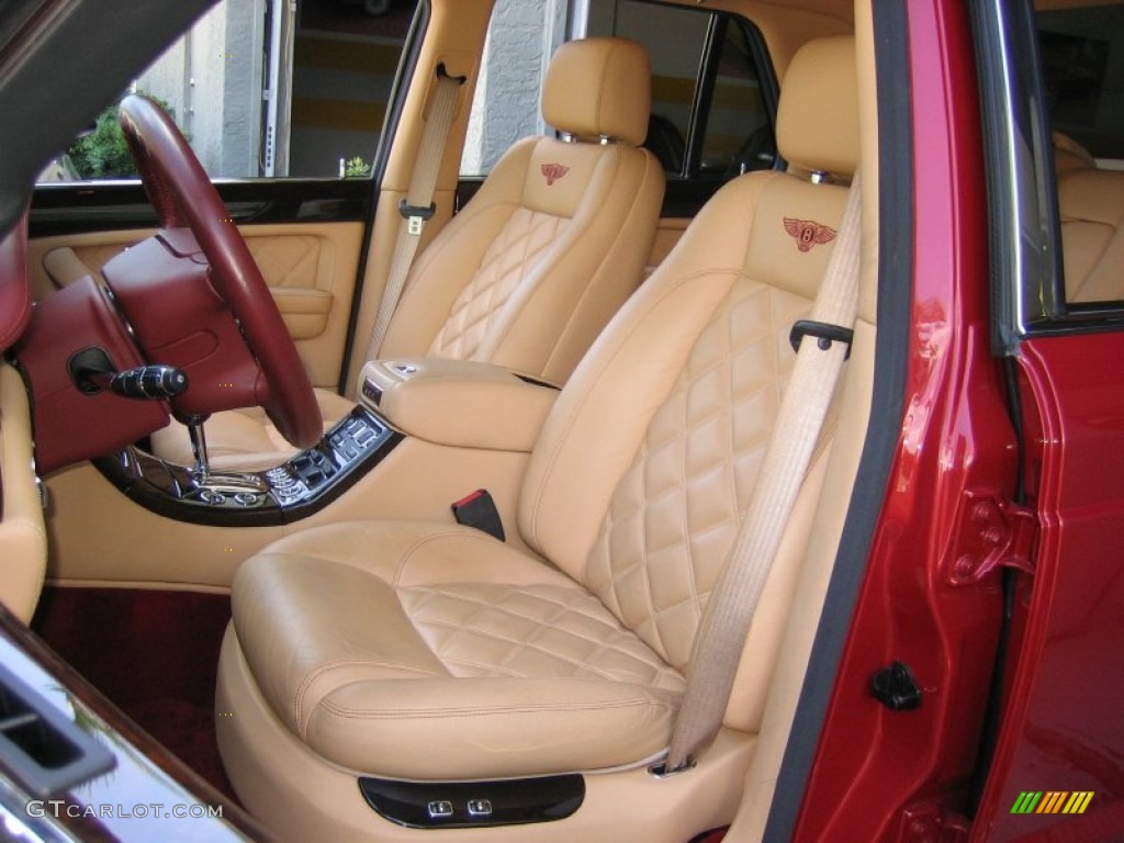 2002 Bentley Arnage T Front Seat Photo #63612961