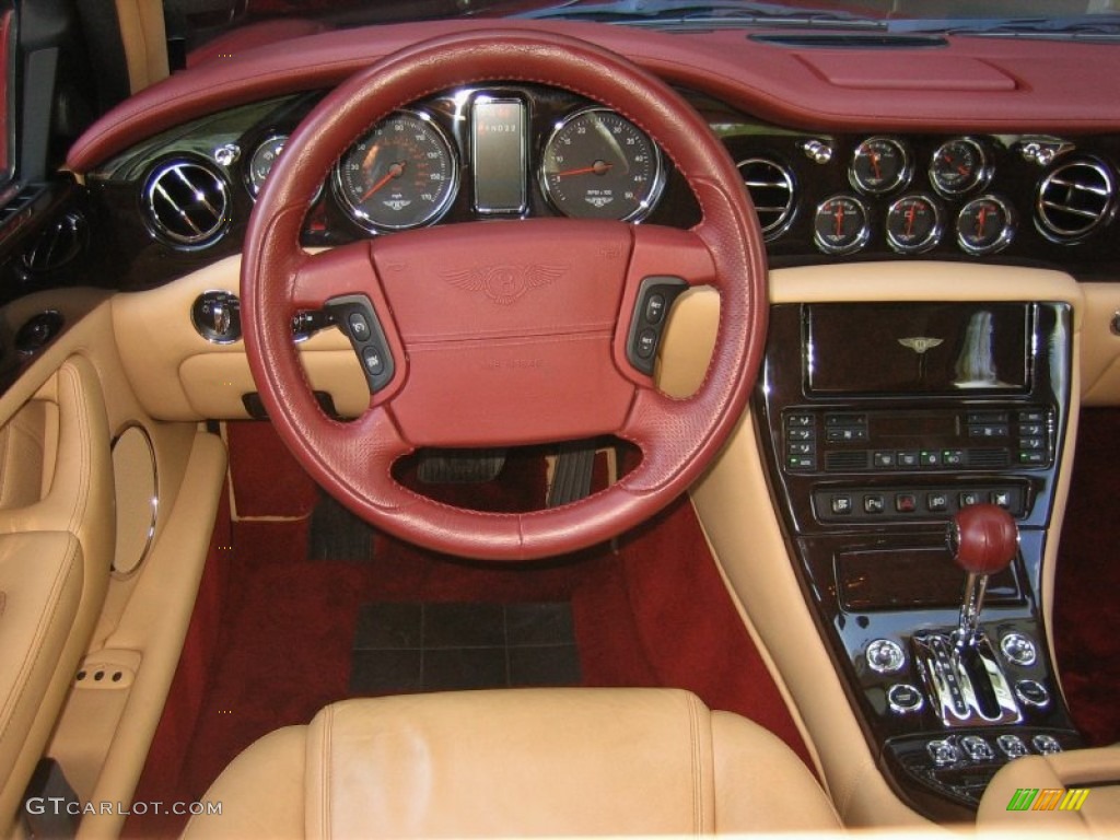 2002 Bentley Arnage T Saddle Dashboard Photo #63613053