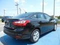 2012 Black Ford Focus SEL Sedan  photo #3