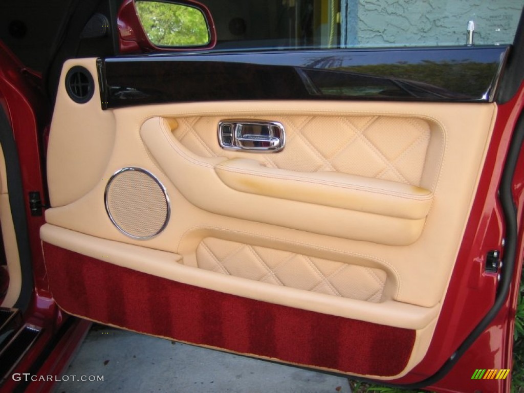 2002 Bentley Arnage T Saddle Door Panel Photo #63613219