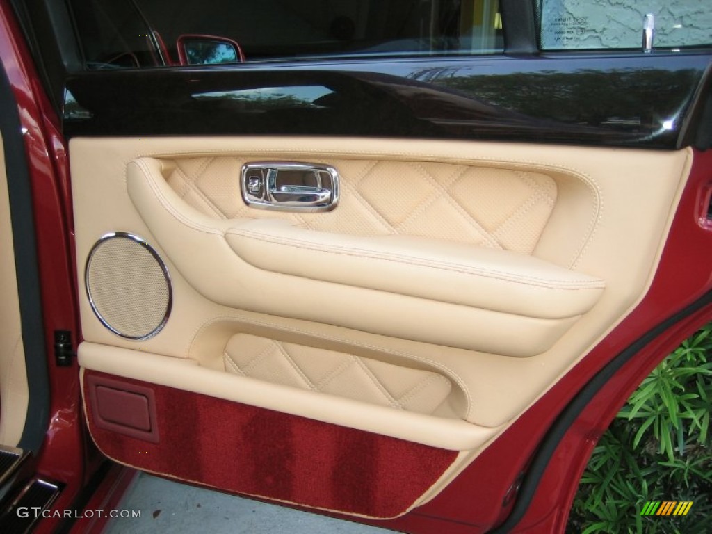 2002 Bentley Arnage T Saddle Door Panel Photo #63613246