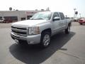 Sheer Silver Metallic - Silverado 1500 LT Crew Cab Photo No. 1