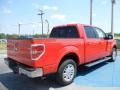 2012 Race Red Ford F150 Lariat SuperCrew  photo #3