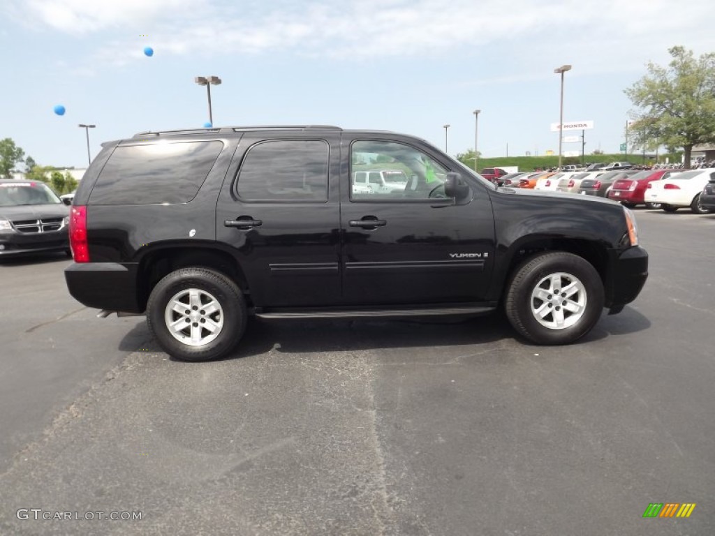 Onyx Black 2009 GMC Yukon SLE Exterior Photo #63613945