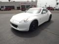 2009 Pearl White Nissan 370Z Coupe  photo #1