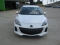  2012 MAZDA3 i Touring 4 Door Crystal White Pearl Mica