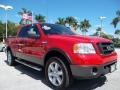 Bright Red 2006 Ford F150 FX4 SuperCrew 4x4