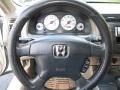 Beige 2002 Honda Civic EX Sedan Steering Wheel
