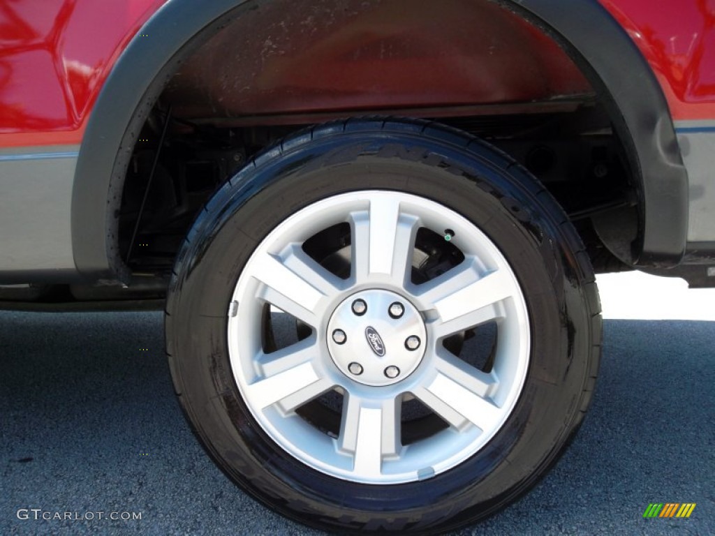 2006 F150 FX4 SuperCrew 4x4 - Bright Red / Black photo #10