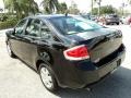 2011 Ebony Black Ford Focus S Sedan  photo #9