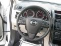 2012 Mazda CX-9 Sand Interior Steering Wheel Photo