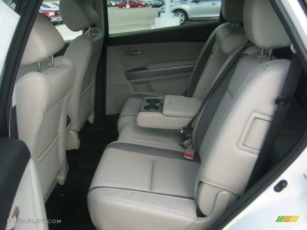 2012 Mazda CX-9 Grand Touring Rear Seat Photo #63615507
