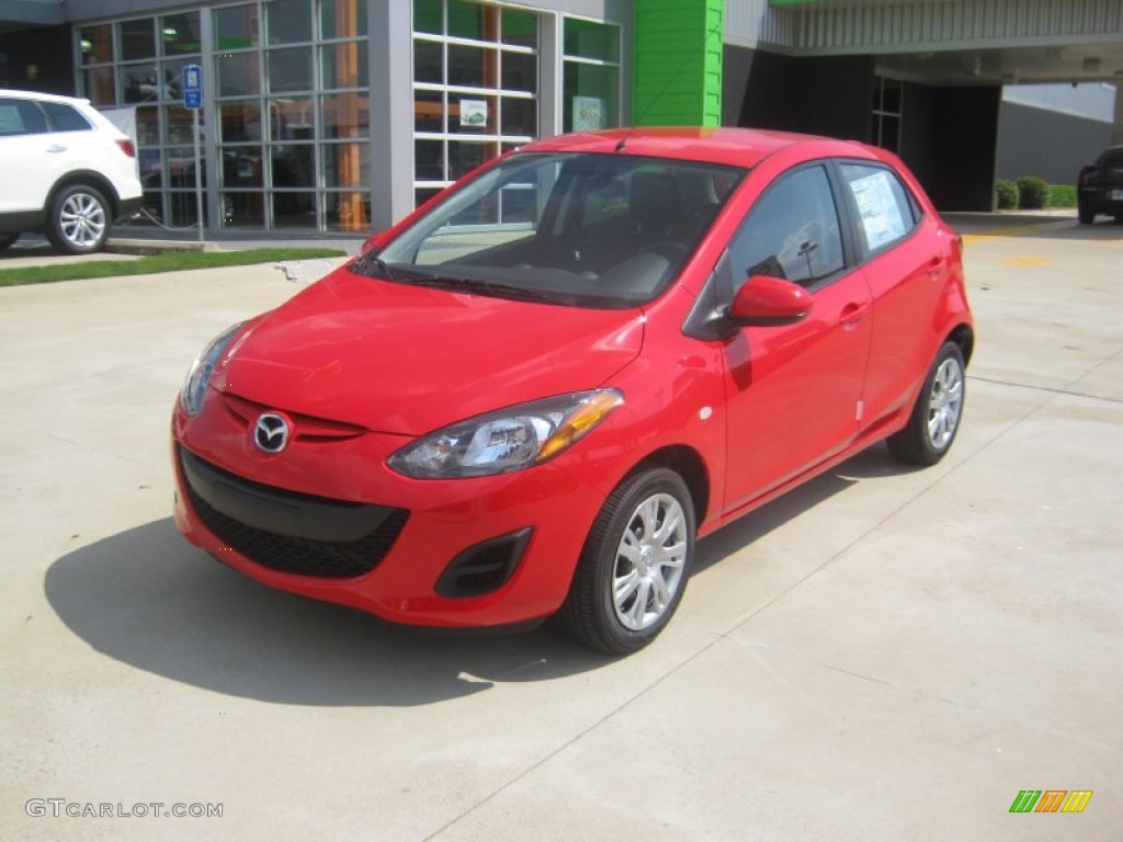 2012 MAZDA2 Sport - True Red / Black photo #1